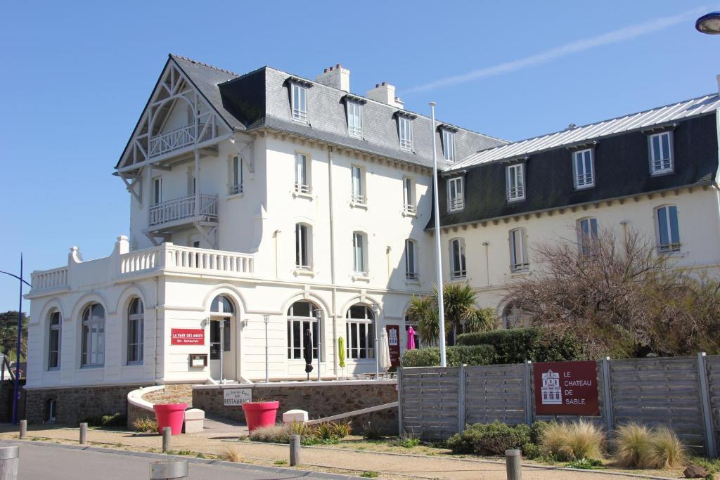 Le Chateau De Sable Aparthotel Plougasnou Exterior foto